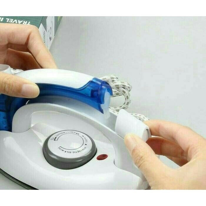 Setrika Uap Setrika Uap Lipat Portable Hetian/Soarin 2in1 Travel Iron Steamer(D6W6) Setrika Mini Por