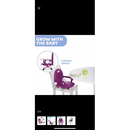 Image of Dijual murah Preloved Baby chair Booster Seat chicco #5