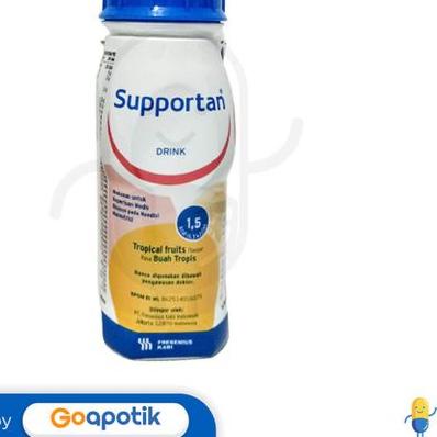 

BAYAR DITEMPAT✔️Supportan Rasa Buah Tropis Botol 200 Ml|SQ4