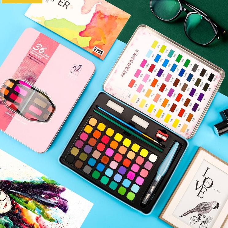

Murah Olla 36/48/56Water Color Set - Alat Cat Air Set (Termasuk Kuas dan Kertas Gambaran) - WC3