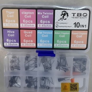COIL VAPOOR TBQ 10 IN 1