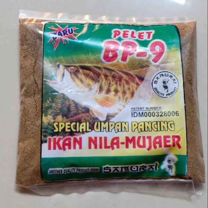 UMPAN PANCING BP 9 IKAN NILA MUJAIR