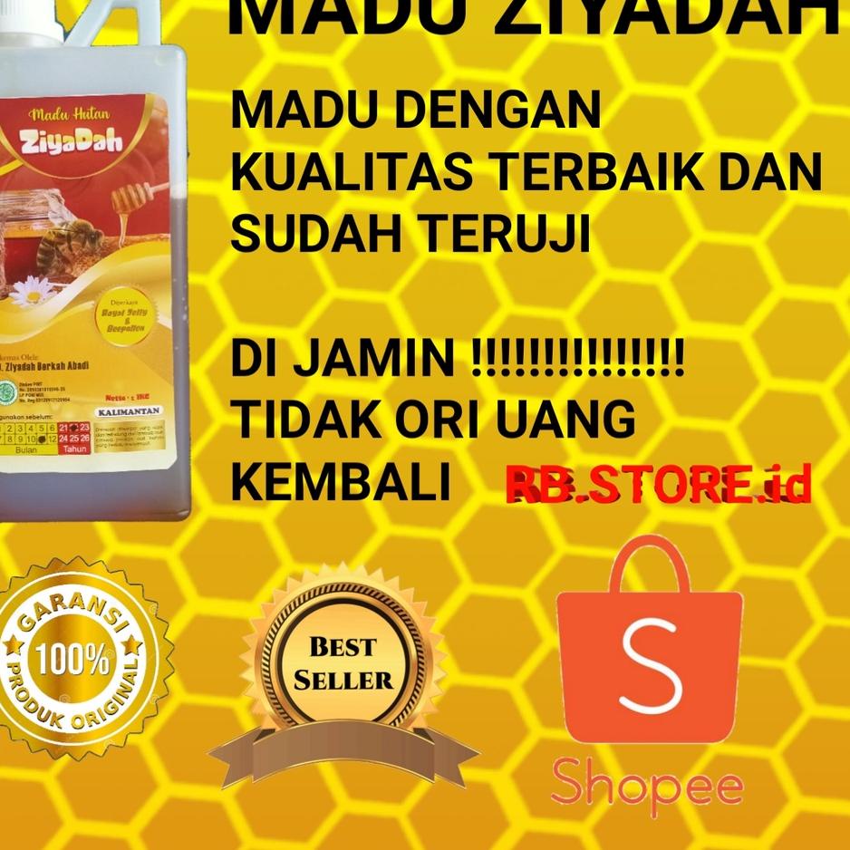 

Quality Control✅MADU HUTAN KALIMANTAN ZIYADAH 1KG,100%ASLI|KD7