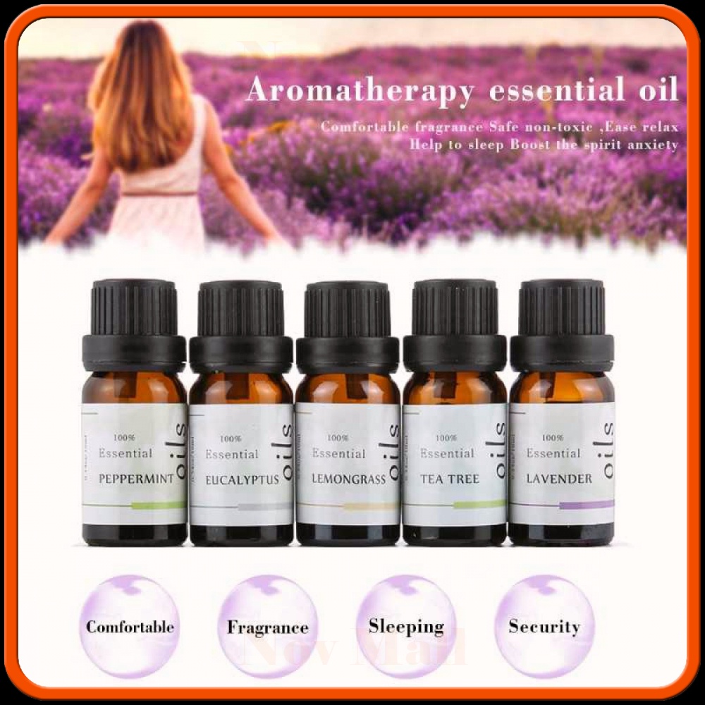 Set Pure Essential Oils Minyak Aromatherapy 5PCS AM676