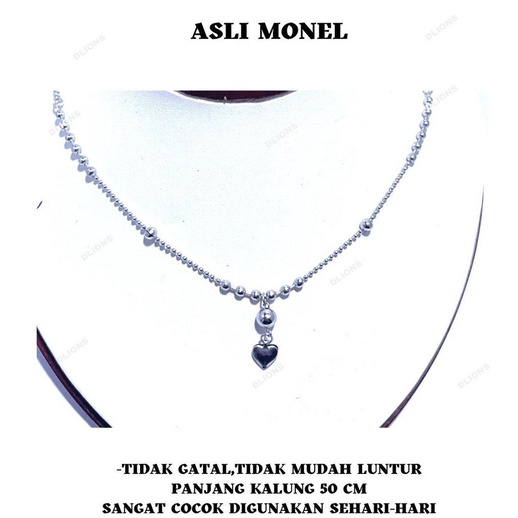 KALUNG BAJA PUTIH ASLI,KALUNG WANITA ANTI KARAT,KALUNG WANITA MONEL,KALUNG MONEL