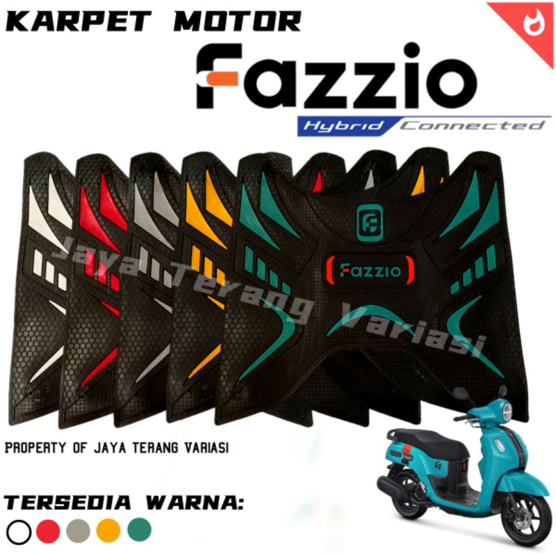 Karpet motor FAZZIO 2022 / Karpet Motor Fazzio - Motor Yamaha Fazzio / Alas kaki Fazzio