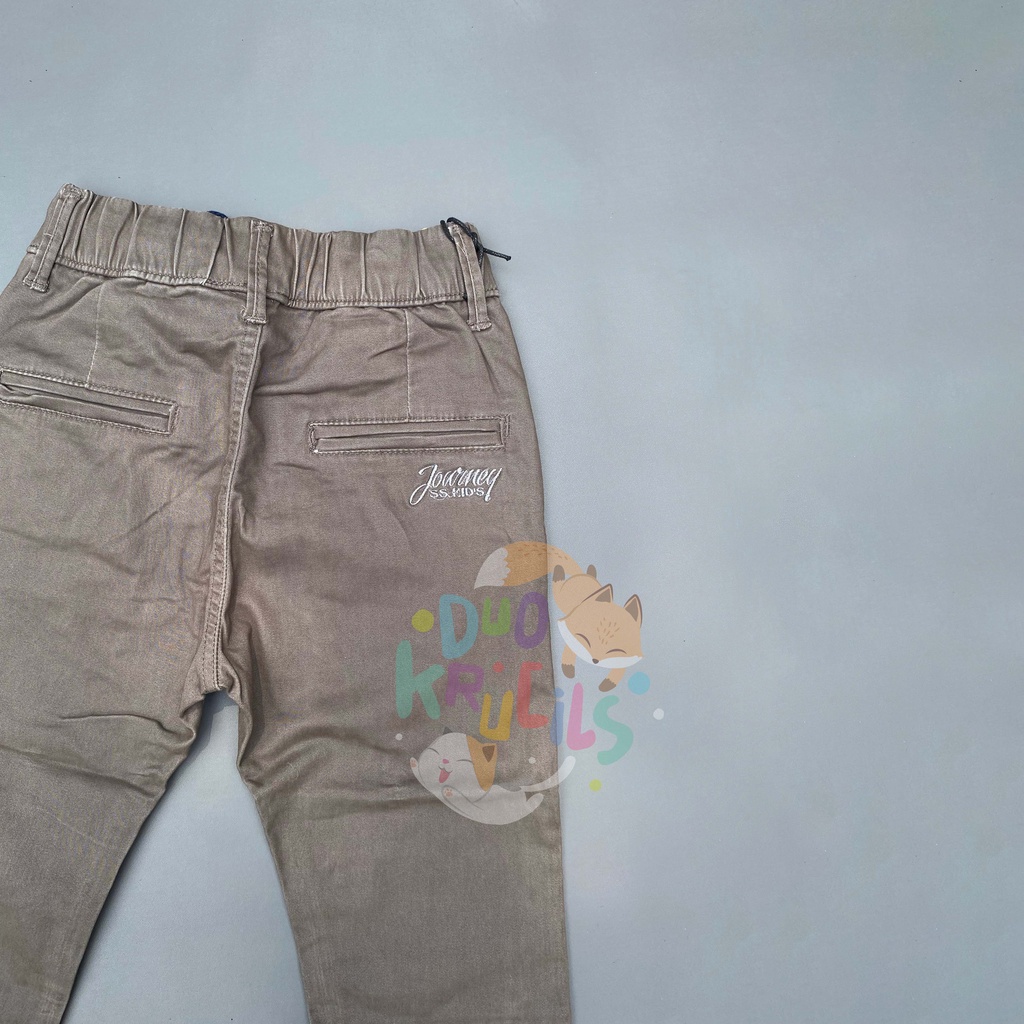 Celana Chinos Anak Premium Bahan Katun Satin | DUO KRUCILS