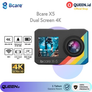 Bcare X5 Action Camera 4K 16MP UltraHD WiFi / Kamera Action X-5 Dual Screen WaterProof Action Cam