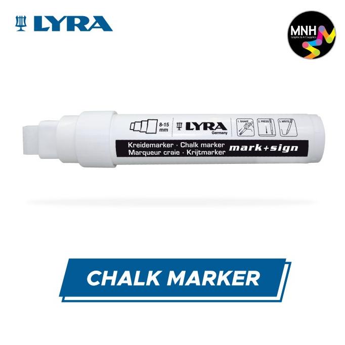 

NEW SALE LYRA CHALK MARKER WHITE LIMITED EDITION