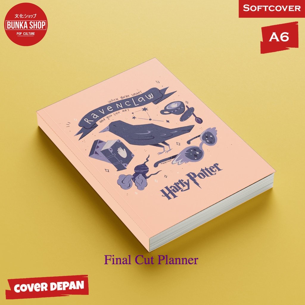 

Pocket Note Harry Potters Ravenclaw Charateristic Softcover A6 Buku Tulis Catatan Notes Agenda Planner Jurnal