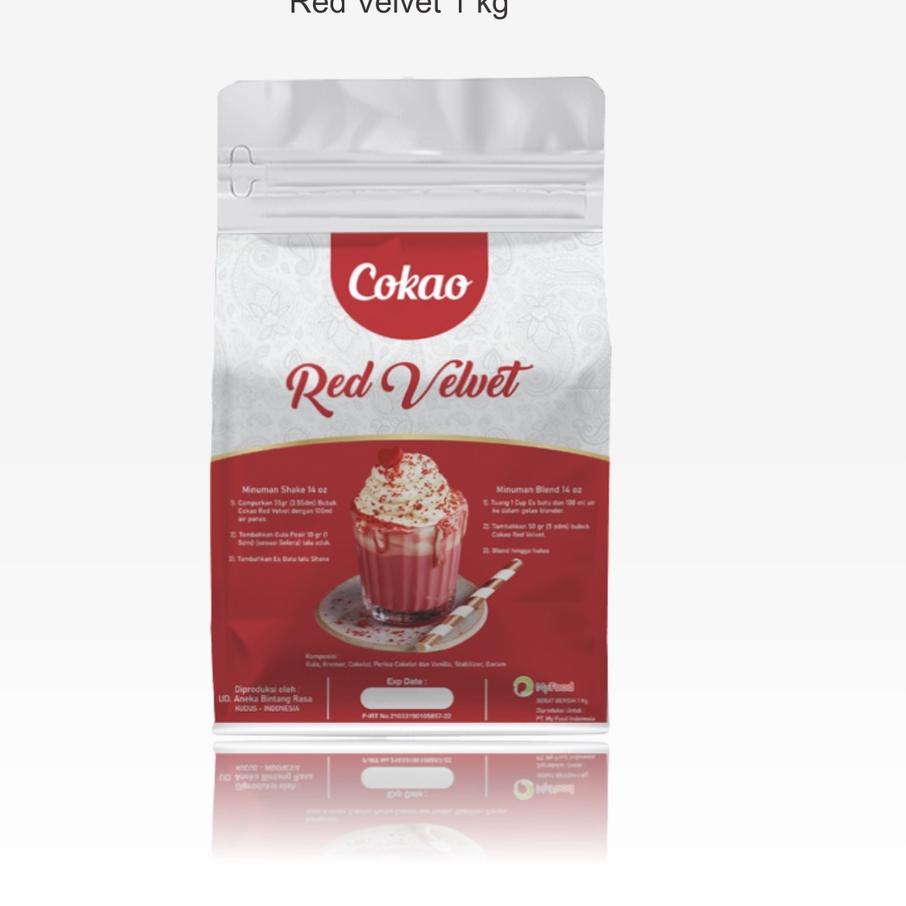 

Terbaik Bubuk minuman Cokao Red Velvet 1kg untuk ice blend dan shake gas !!