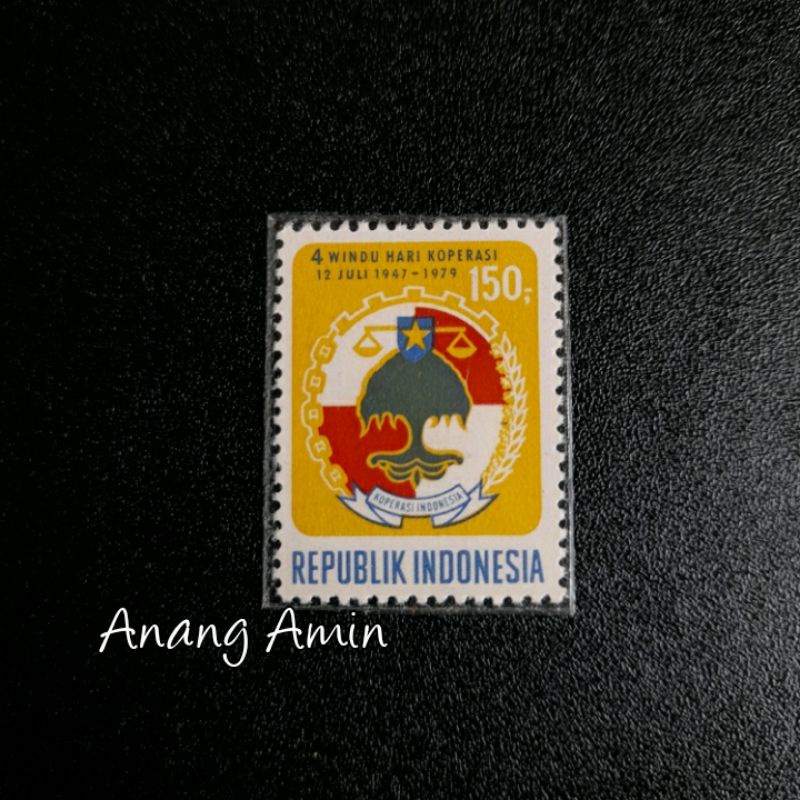 

LOT.F96 PRANGKO INDONESIA I-228 1V 4 WINDU HARI KOPERASI IND1997