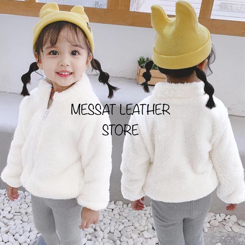 JAKET ANAK/JAKET SHERPA ANAK/SHERPA JAKET FLEECE FLUFFY MUSIM DINGIN TEBAL/JAKET ANAK LAKI LAKI PERE
