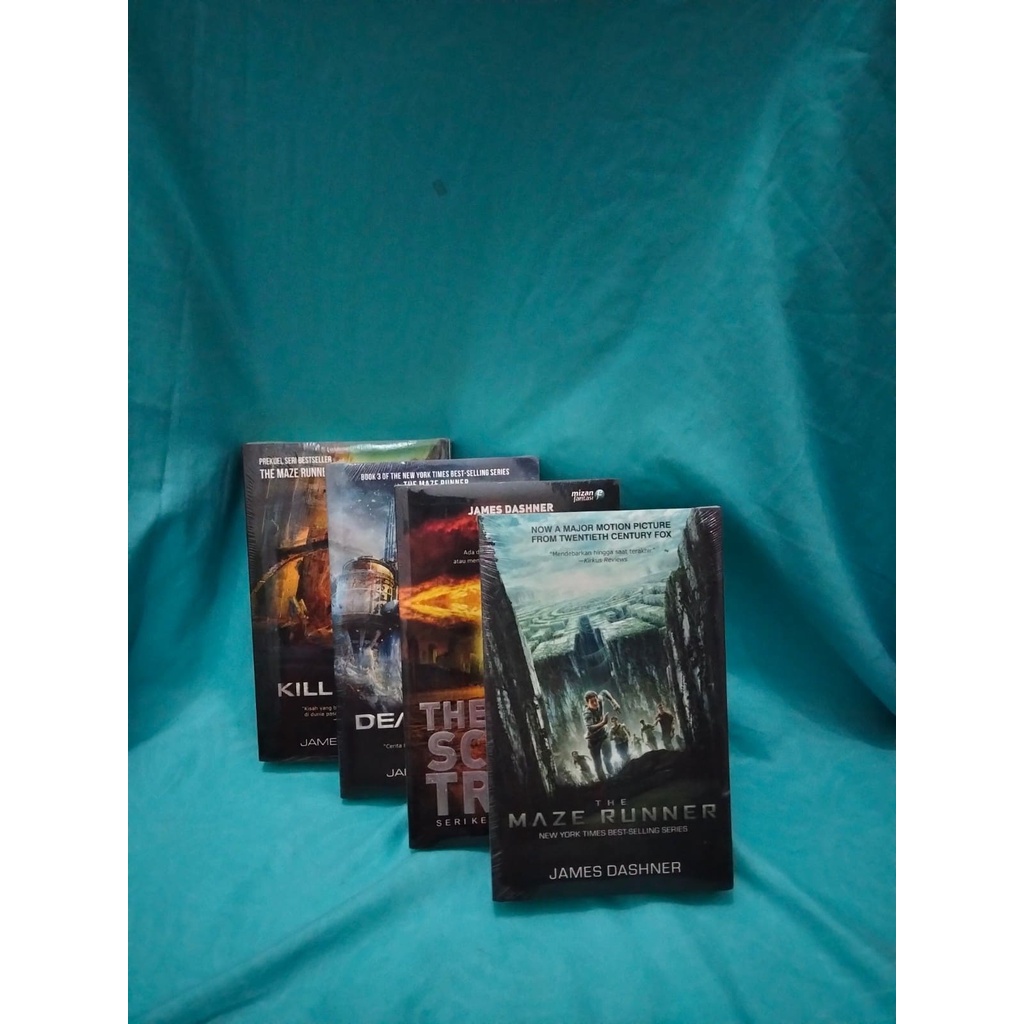 Novel Seri The Maze Runner 1-3 & The Kill Order
