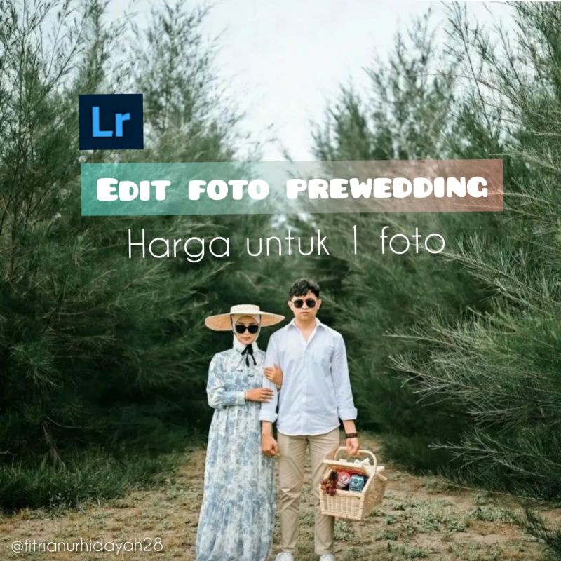 Jasa edit foto prewedding