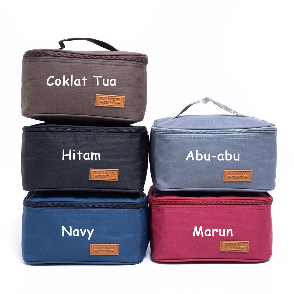 Cooler bag tas pendingin asi waterproof tas Insulin inner aluminium foil tas penyimpanan asip anti air coolerbag polos tas tempat asip tas tempat botol asi dan ice gell