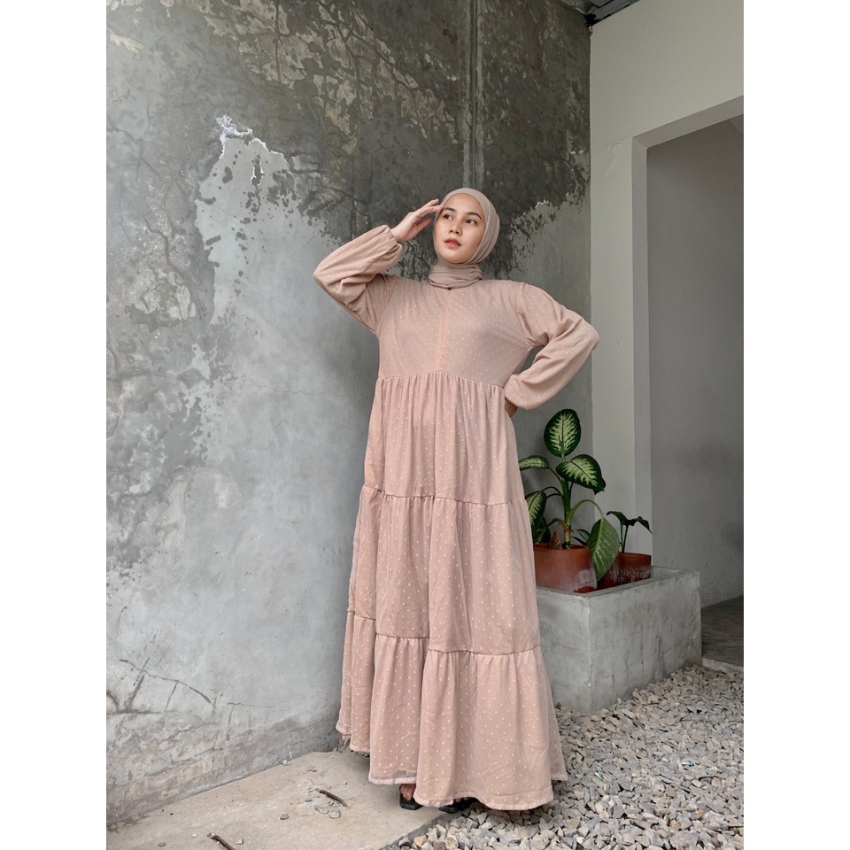 Delisa Dress Baju Wanita Gamis Terbaru