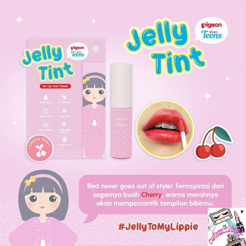 ☃️Cutezz_Ching1☃️Pigeon Teens Jelly Tint - Lip Tint