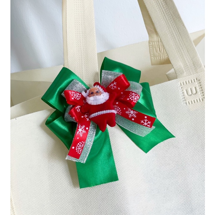 

Pita Siap Pakai hampers natal/ Pita dekorasi natal
