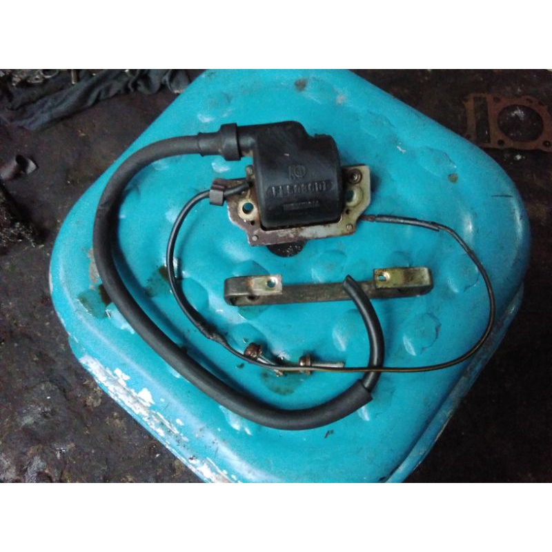 Koil Koel Pengapian Suzuki A100 Generasi CDI Original Copotan Lengkap Dengan Dudukan