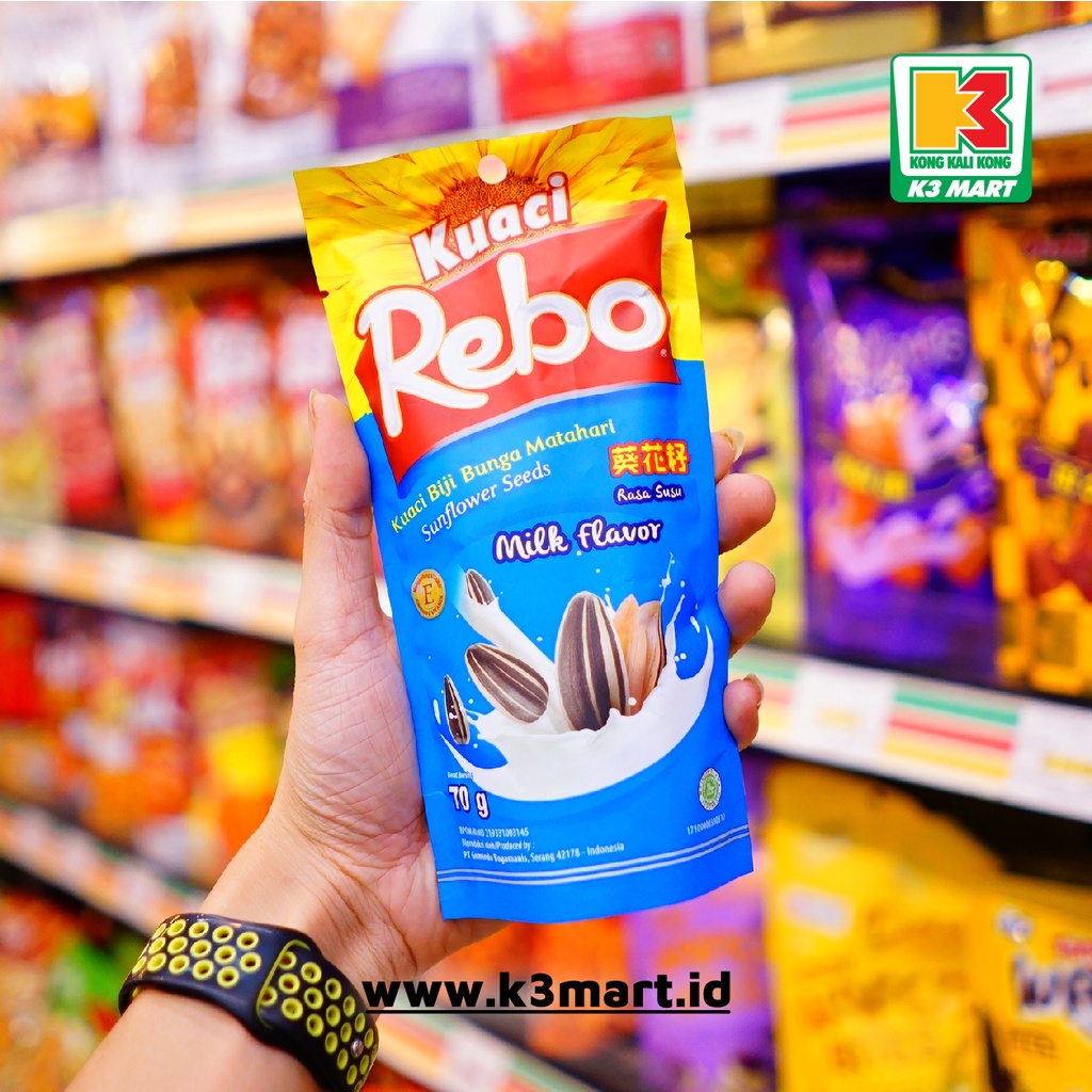 

Rebo Kuaci Milk 70gr