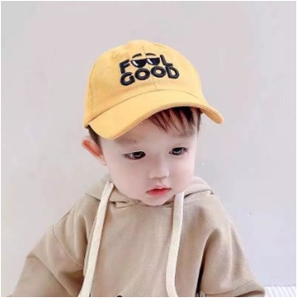 COD Topi Anak Laki-Laki Perempuan Boordir Feel Good Topi Anak Terlaris Topi Anak Boordir Topi Anak Keren 1-8 Tahun Unisex