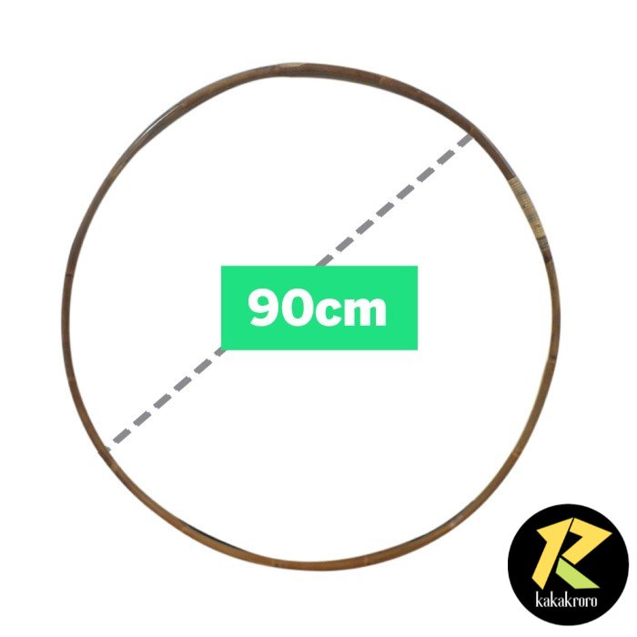 HULA HOOP ROTAN 90CM