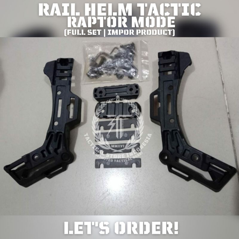 Rail Helm Tactical Mode Raptor - Rel Helm Tactical