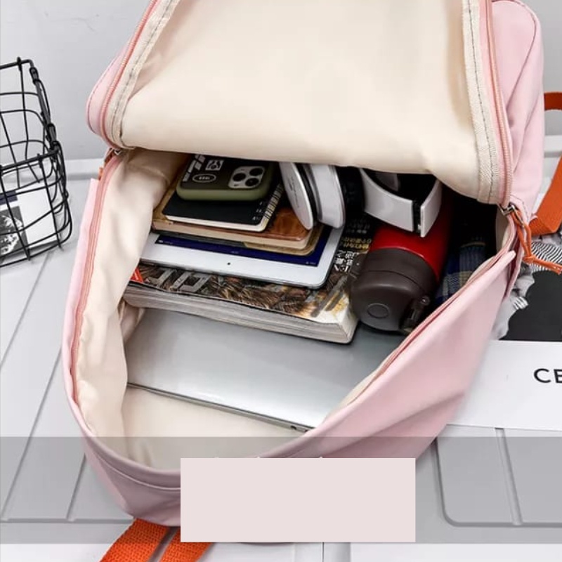 Tas Ransel Sekolah Import - 133985 - Backpack Fashions Tas Laptop Trendy Termurah