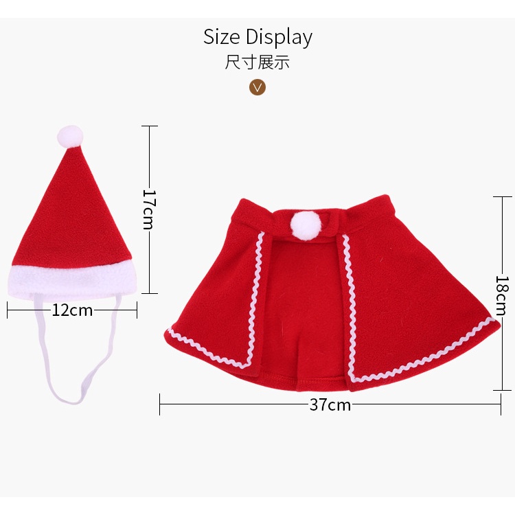 PH.Medan Baju Costum Natal Untuk Doggie / Kucing