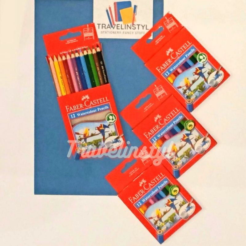 

Pensil Warna Faber Castell Water Color 12 Pendek