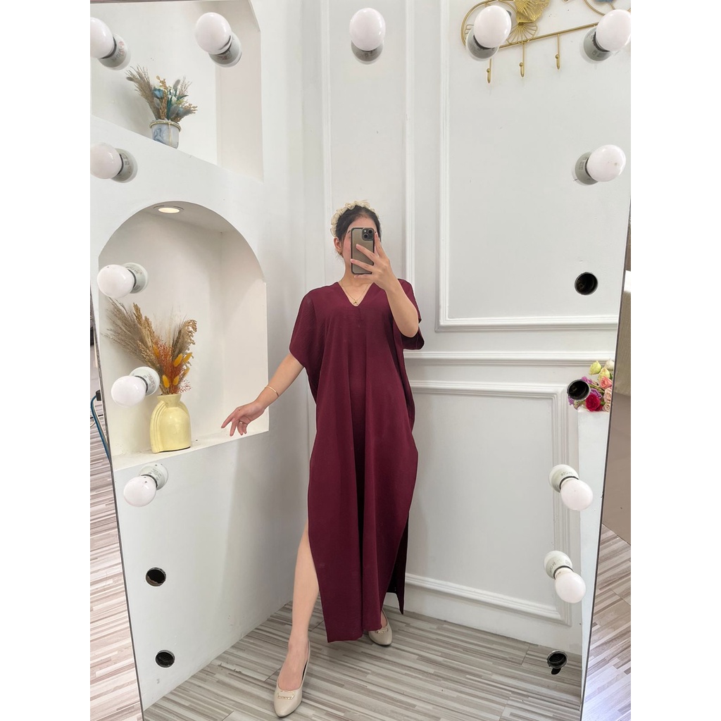 JELITA LONG VEST CRINKLE / TUNIK NINA LONG SQUARE / SEMI ABAYA