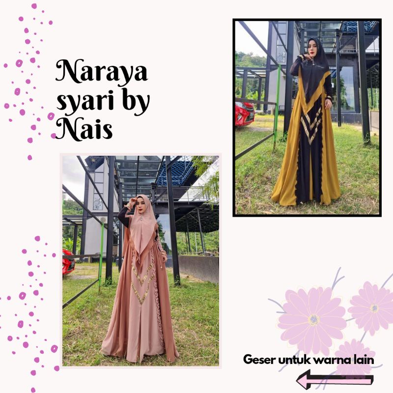 Naraya syari by Nais/ Naraya syari by Nais syari (PO KIRIM 31 OKT)