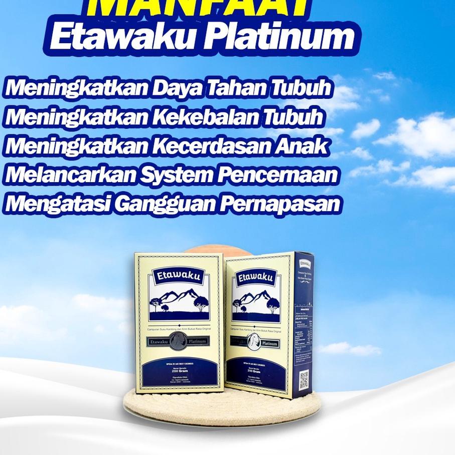 

Quality Control✅Paket Bebas Sesak Nafas 3 Box Etawaku Platinum Susu Kambing Etawa dan Krimer Bubuk Tingkatkan Imunitas Daya Tahan Tubuh Lancarkan Sistem Pencernaan Isi 200gr|KD6