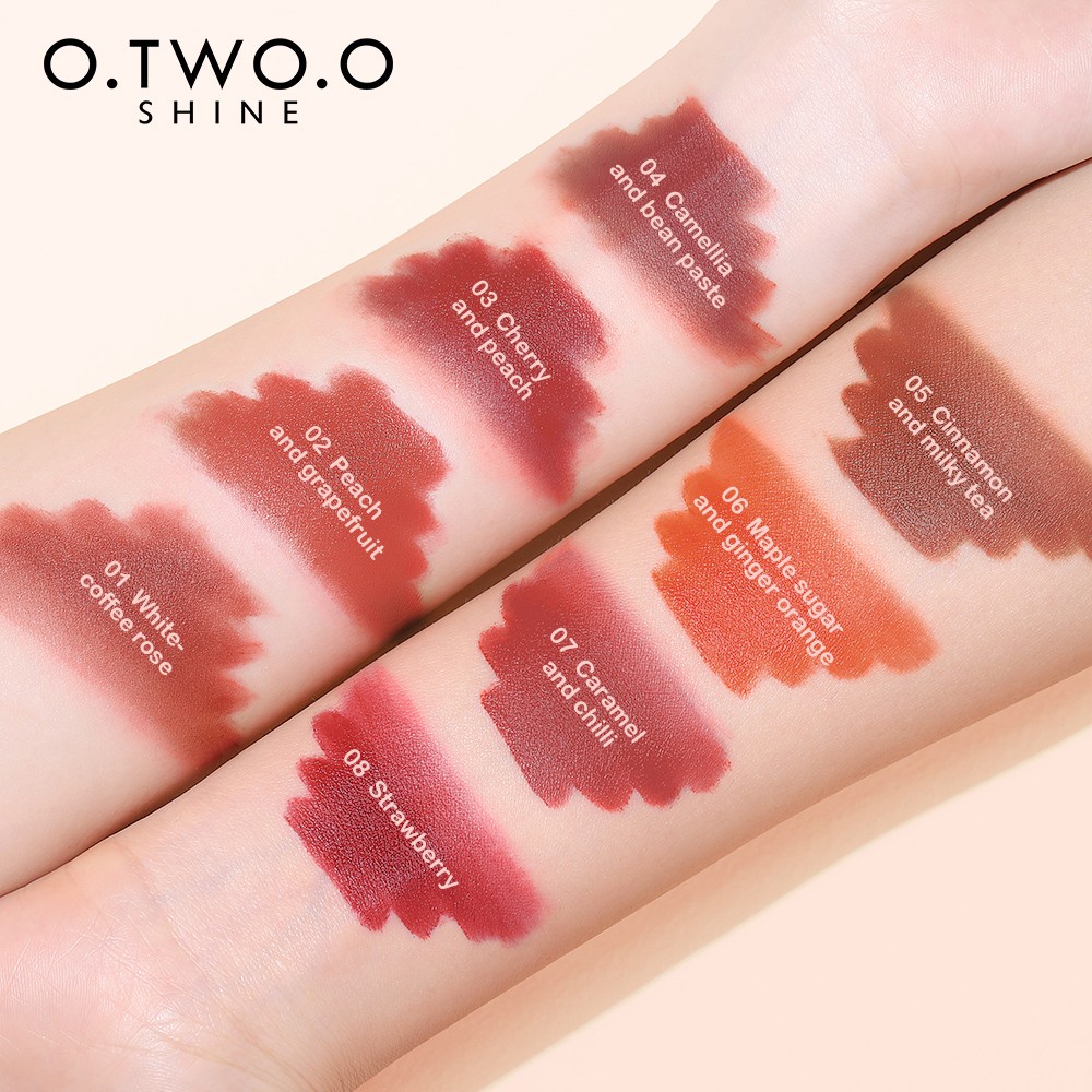 (READY &amp; ORI) O.TWO.O Otwoo Lip Mud Soft Velvet Mist First Love SE001