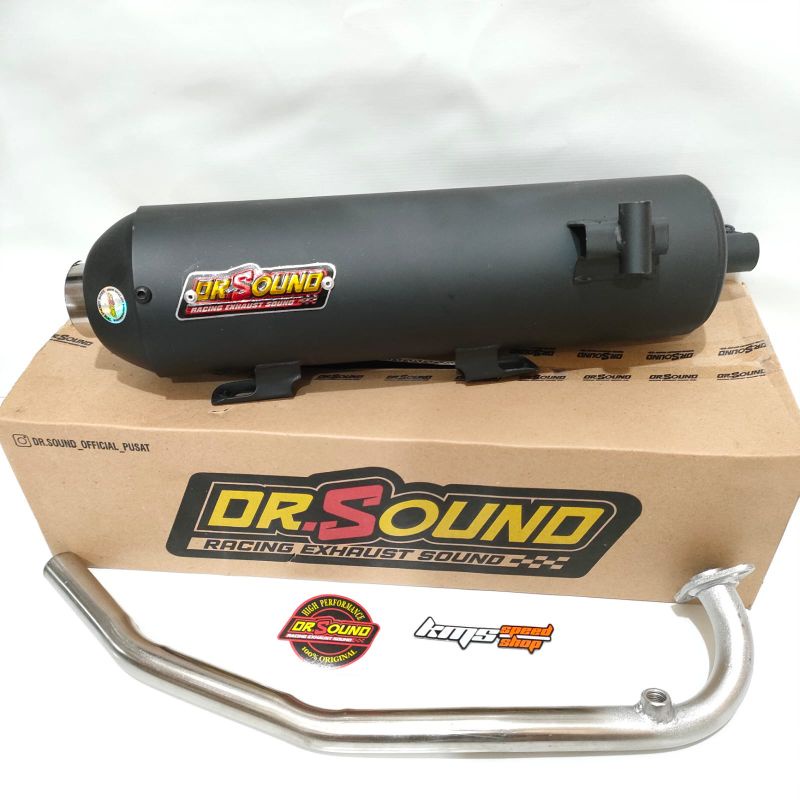 KNALPOT COPY CMS BY DR. SOUND VARIO 110 VARIO 125/150 NEW VARIO 125/150 OLD VARIO 160 VARIO KARBU/TE