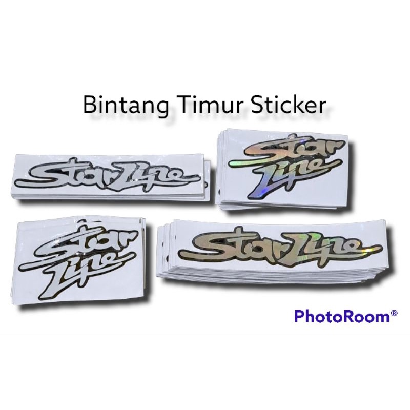 

STICKER STARLINE CUTTING