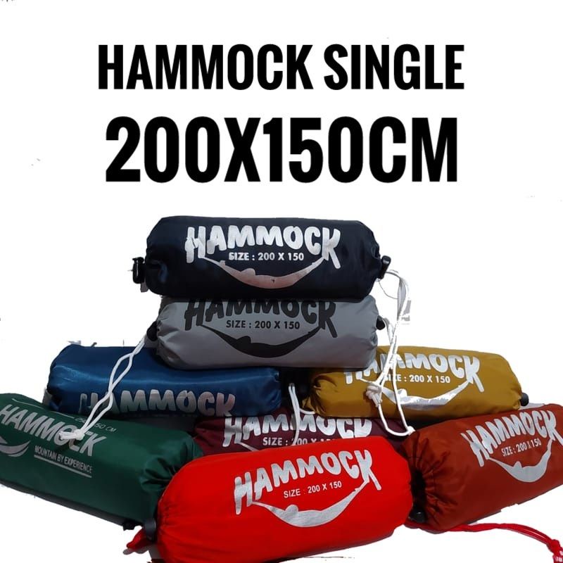 HAMMOCK AYUNAN CAMPING OUTDOOR TEMPAT TIDUR GANTUNG BERSANTAI