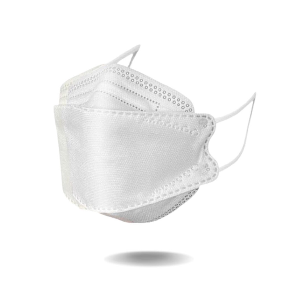 Masker KF94  Warna Warni 1 Pack Isi 10 Pcs-KF94 Putih