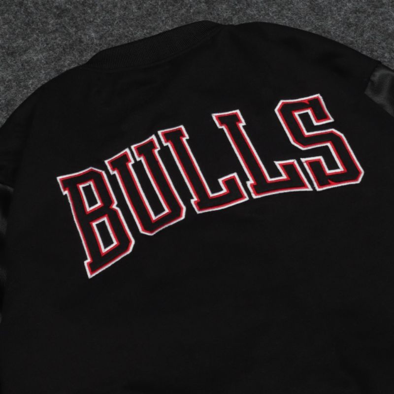 VARSITY JAKET HOODIE SWEATER NBA BULLS FULLTAG &amp; LABEL