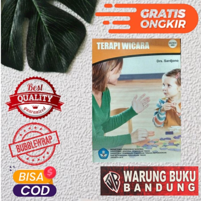 

✨COD✨ BUKU TERAPI WICARA EDISI REVISI 2014 - DRS. SARDJONO