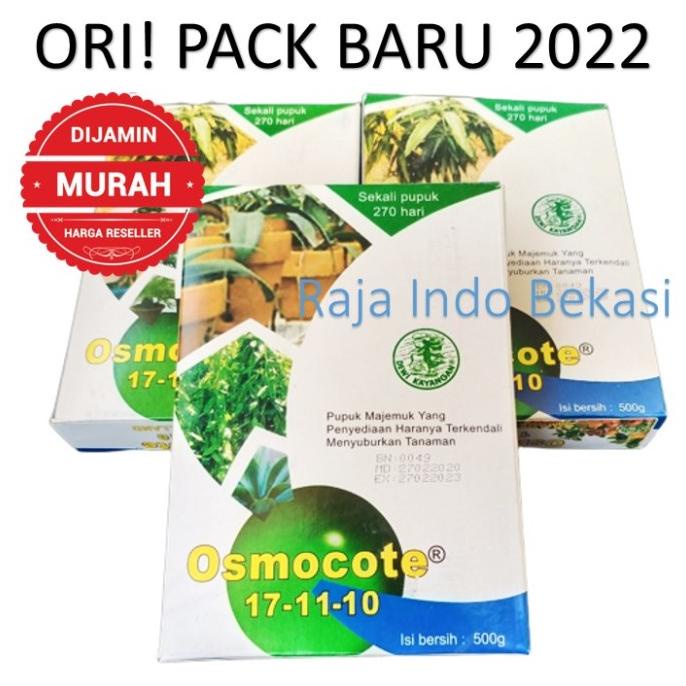Osmocte Dekastar Plus 17 11 10 TE 500 Gram Pupuk Majemuk 500gram