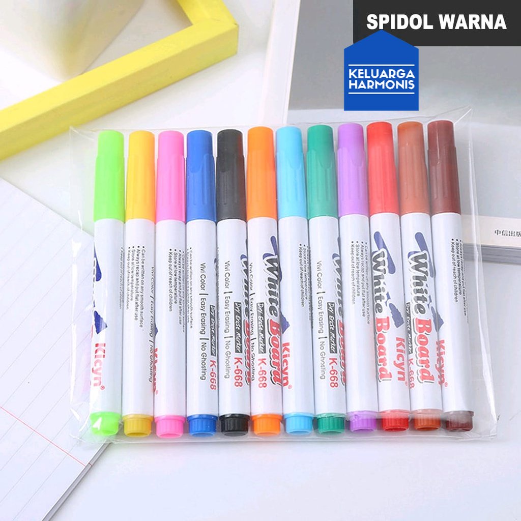 Spidol Apung Ajaib Viral Warna warni / Spidol Ajaib Spidol Whiteboard Floating Markers Mainan Edukasi Anak Spidol Papan Tulis Spidol Ajaib Mengapung Air