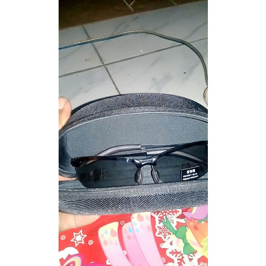 acamata UV 400 Photochromic Polarized Anti Silau Siang Dan Malam Sunglass Fotosensitif