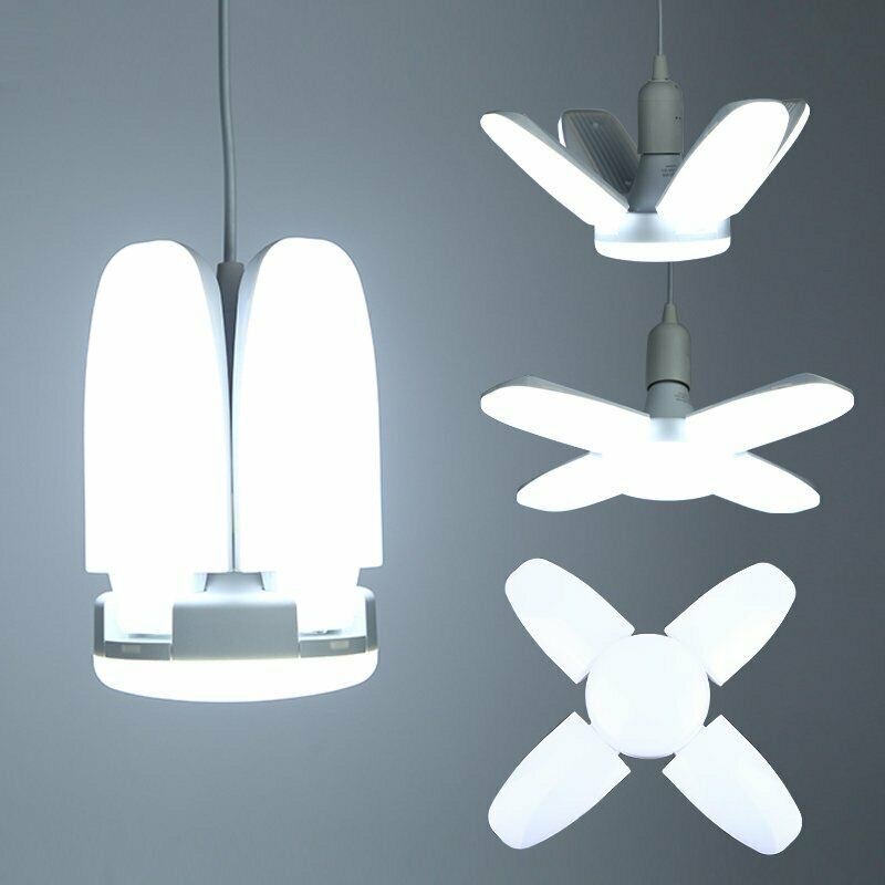 Bisa COD - Bohlam LED Lampu Model Kipas 4 Baling 28 Watt - 45 Watt