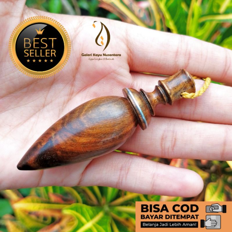 Liontin kayu Kemuning Hitam, Setigi, Sonokeling Asli Original