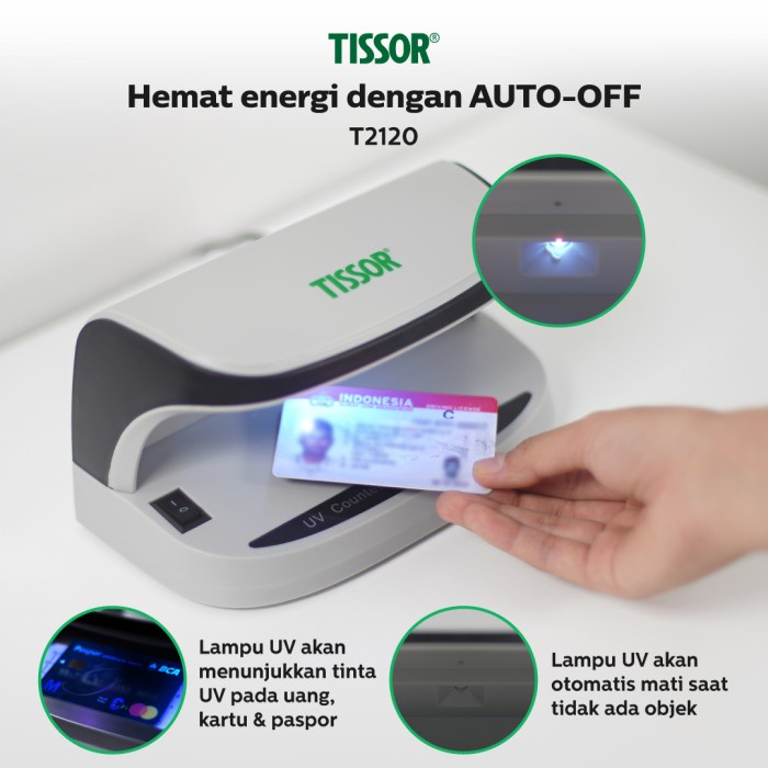 

Premium Tissor Money Detector - Alat Deteksi Uang Palsu Mesin Pendeteksi Fake