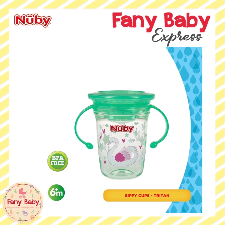 NUBY WONDERCUP TRITAN GLITTER 240ML - NB229