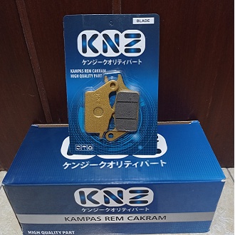 Kampas Rem Depan 1 Biji (KNZ) Blade,Revo,Absolute KNZ