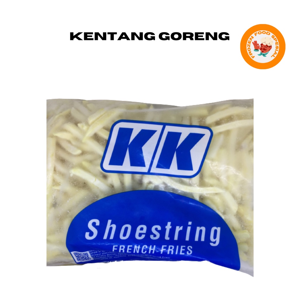 

Kentang goreng frozen KK Shoestring French Fries 1kg